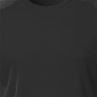 Rawlings Mens Crew Neck Short Sleeve Baseball T-Shirt, Black