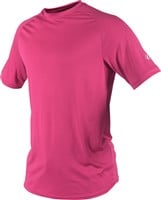 Rawlings Mens Crew Neck Short Sleeve Baseball T-Shirt, Pink