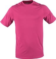 Rawlings Mens Crew Neck Short Sleeve Baseball T-Shirt, Pink