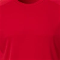 Rawlings Mens Crew Neck Short Sleeve Baseball T-Shirt, Scarlet