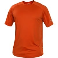 Rawlings Mens Crew Neck Short Sleeve Baseball T-Shirt, Burnt Orange