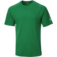 Rawlings Mens Crew Neck Short Sleeve Baseball T-Shirt, Dark Green
