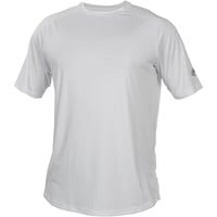 Rawlings Mens Crew Neck Short Sleeve Baseball T-Shirt, White