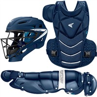 Easton Jen Schro The Very Best Faspitch Softball Catchers Set (Medium), Navy
