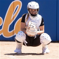 Easton Jen Schro The Very Best Faspitch Softball Catchers Set (Large), White