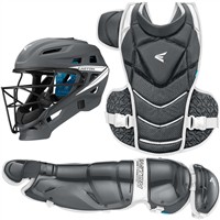 Easton Jen Schro The Very Best Faspitch Softball Catchers Set (Large), Charcoal