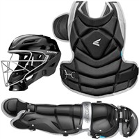 Easton Jen Schro The Fundamental Fastpitch Softball Catching Set (Small), Black