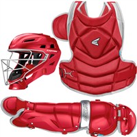 Easton Jen Schro The Fundamental Fastpitch Softball Catching Set (Medium), White