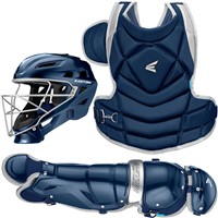 Easton Jen Schro The Fundamental Fastpitch Softball Catching Set (Large), Navy