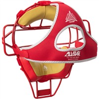 All Star FM25 Ultra Cool Lightweight Catcher’s Face Mask, Scarlet