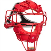 All Star FM25 Ultra Cool Lightweight Catcher’s Face Mask, Scarlet