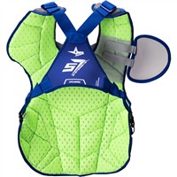 All Star Adult System7 Axis Chest Protector, Royal/Grey