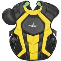 All Star Adult System7 Axis Chest Protector, Scarlet/Grey
