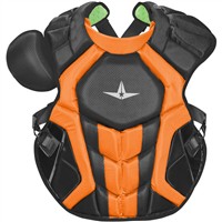 All Star Adult System7 Axis Chest Protector, Scarlet/Grey
