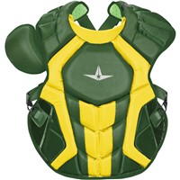 All Star Adult System7 Axis Chest Protector, Scarlet/Grey