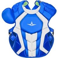 All Star Adult System7 Axis Chest Protector, Scarlet/Grey