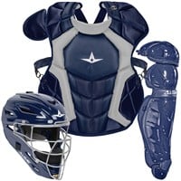 All Star Adult Classic Pro Catcher's Set, Navy