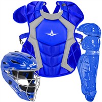 All Star Adult Classic Pro Catcher's Set, Royal
