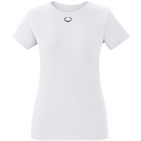 Evoshield Women's Blended Softball T-Shirt, White
