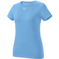 Evoshield Women's Blended Softball T-Shirt, Orange