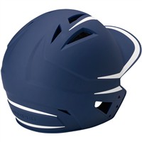 Champro HX Legend Plus Batting Helmet w/Universal Jaw Guard, Navy/White
