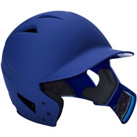 Champro HX Gamer Plus Batting Helmet w/Universal Jaw Guard, Navy