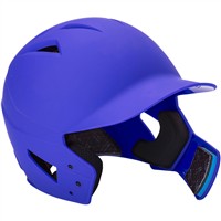 Champro HX Gamer Plus Batting Helmet w/Universal Jaw Guard, Royal