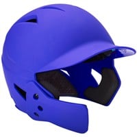 Champro HX Gamer Plus Batting Helmet w/Universal Jaw Guard, Royal
