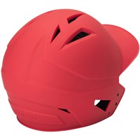 Champro HX Gamer Plus Batting Helmet w/Universal Jaw Guard, Scarlet