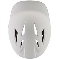 Champro HX Gamer Plus Batting Helmet w/Universal Jaw Guard, White