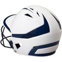 Champro HX Rise Pro Fastpitch Softball Batting Helmet, Navy/White