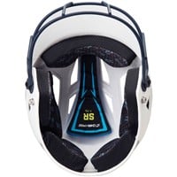 Champro HX Rise Pro Fastpitch Softball Batting Helmet, Navy/White