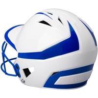 Champro HX Rise Pro Fastpitch Softball Batting Helmet, Royal/White
