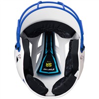 Champro HX Rise Pro Fastpitch Softball Batting Helmet, Royal/White