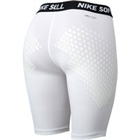 NIKE Women's Dri-FIT Softball Sliding Short, White