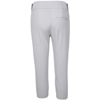 Mizuno Youth Belted Stretch Fastpitch Softball Pant, Grey