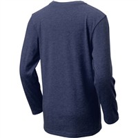 Evoshield Youth Long Sleeve Baseball T-Shirt, Navy