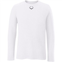 Evoshield Youth Long Sleeve Baseball T-Shirt, White