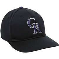 Outdoor Cap Co Team MLB-350 Replica Baseball Caps, Colorado Rockies