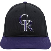 Outdoor Cap Co Team MLB-350 Replica Baseball Caps, Colorado Rockies - Alternate