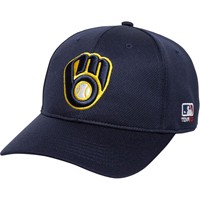 Outdoor Cap Co Team MLB-350 Replica Baseball Caps, Milwaukee Brewers
