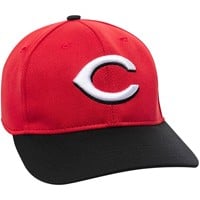 Outdoor Cap Co Youth Team MLB-350 Replica Baseball Caps, Cincinnati Reds - Alternate