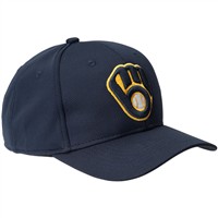 Outdoor Cap Co Youth Team MLB-350 Replica Baseball Caps, Milwaukee Brewers