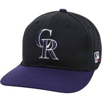 Outdoor Cap Co Youth Team MLB-350 Replica Baseball Caps, Colorado Rockies - Alternate