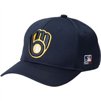 Outdoor Cap Co Youth Team MLB-350 Replica Baseball Caps, Milwaukee Brewers