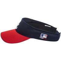 Outdoor Cap Co Team MLB-185 Team Baseball Visor, Cleveland Guardians