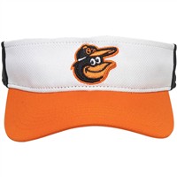 Outdoor Cap Co Team MLB-185 Team Baseball Visor, Baltimore Orioles