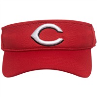 Outdoor Cap Co Team MLB-185 Team Baseball Visor, Cleveland Guardians