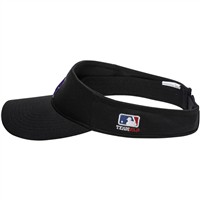 Outdoor Cap Co Team MLB-185 Team Baseball Visor, Colorado Rockies