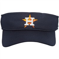 Outdoor Cap Co Team MLB-185 Team Baseball Visor, Houston Astros